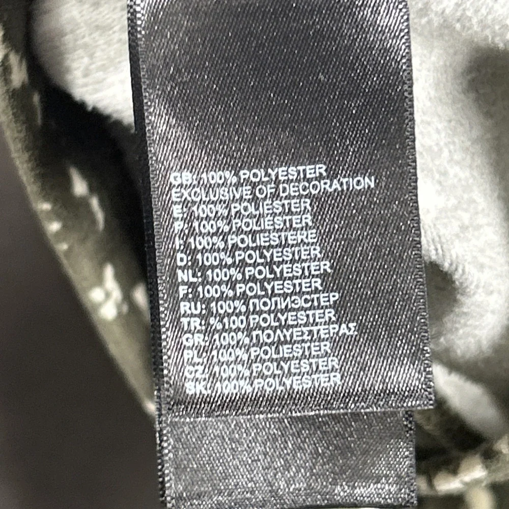 The North Face Pullover Fleece Long Sleeve Cinder 100 XL Green Splash 1/2 Zip